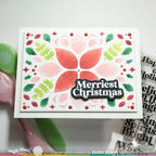 Waffle Flower Winter Floral Stencils 421755