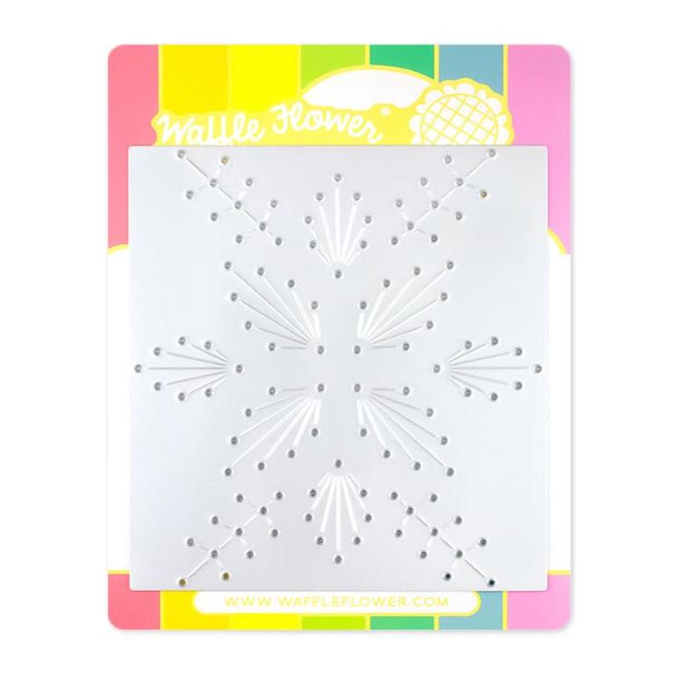 Waffle Flower Winter Floral Stitching Die 421754