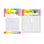 Waffle Flower Woodgrain Texture Die and Stencils Set