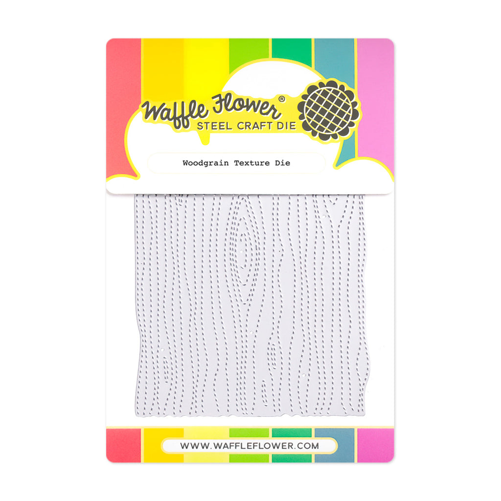 Waffle Flower Woodgrain Texture Die and Stencils Set product image 1