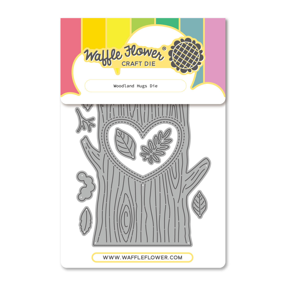 Waffle Flower Woodland Hugs Dies 422248