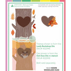 Waffle Flower Woodland Hugs Dies 422248 idea sheet