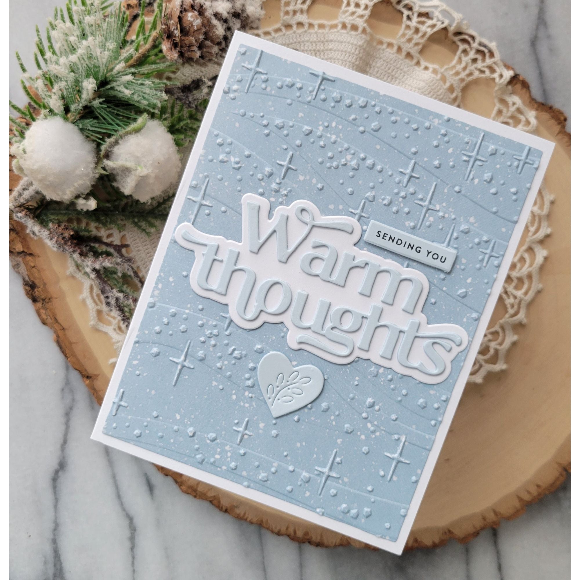 Simon Says Stamp Warm Thoughts Wafer Dies 1516sd Heart to Heart