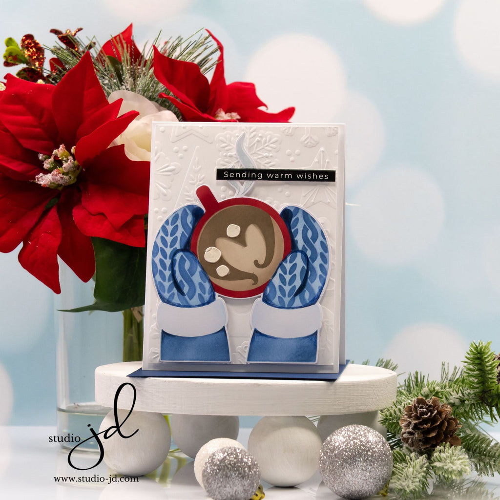 Simon Says Stamp Warm Mug Wafer Dies 1487sdc And Everything Nice Winter Card | color-code:ALT04