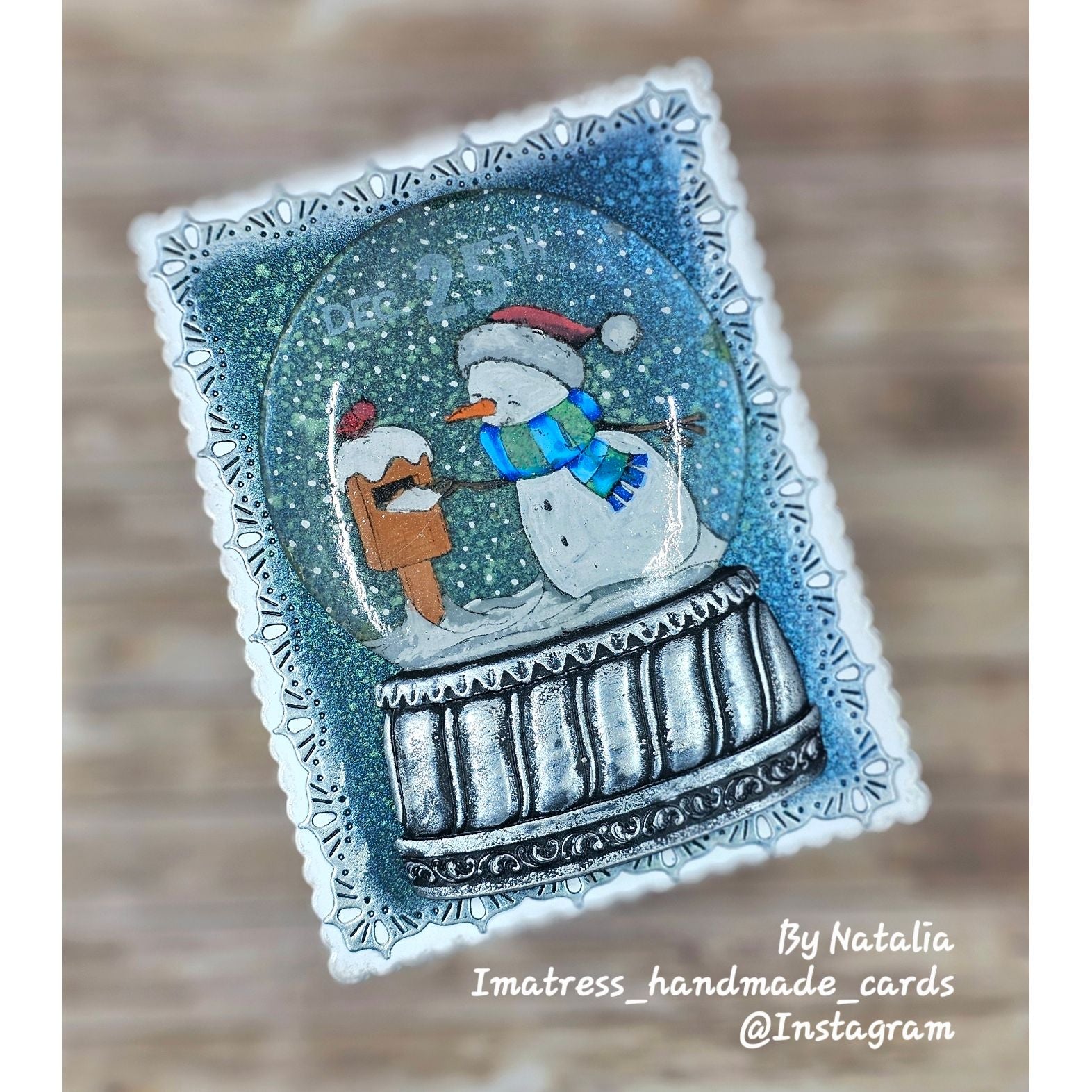 Simon Says Clear Stamps Warm Thoughts 1333ssc Christmas Card