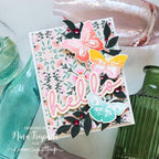 Simon Says Stamp Tim Holtz Watercolor Bundle setwc24 Hello Card | color-code:ALT01