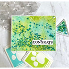 Simon Says Clear Stamp Wavy Background 1214ms You Are My Favorite Congrats Card