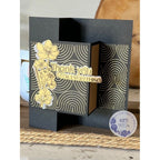Simon Says Clear Stamp Wavy Background 1214ms You Are My Favorite Thank You Card