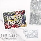 Simon Says Clear Stamp Wavy Background 1214ms You Are My Favorite Birthday Card | color-code:ALT09