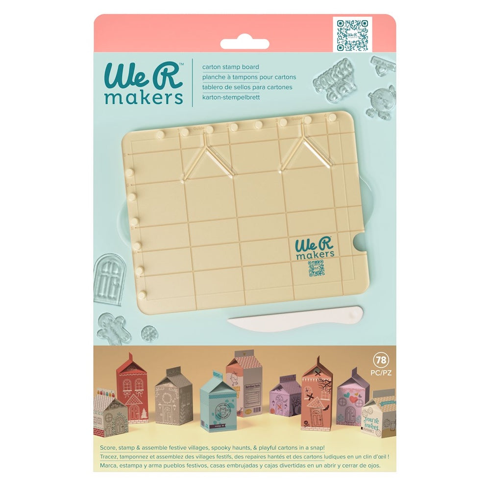 We R Makers Carton Stamp Board and Stamps crtof-00044