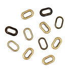 We R Makers Copper Crop-A-Dile 50 Piece Oval Eyelets top view