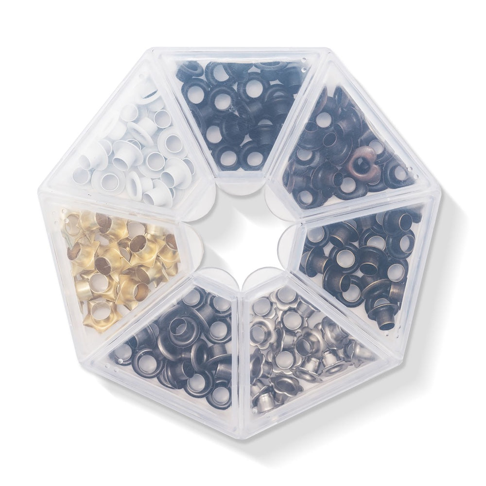We R Makers Metallic Eyelets and Storage Case 660385 colors