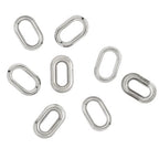 We R Makers Silver Crop-A-Dile 50 Piece Oval Eyelets topview