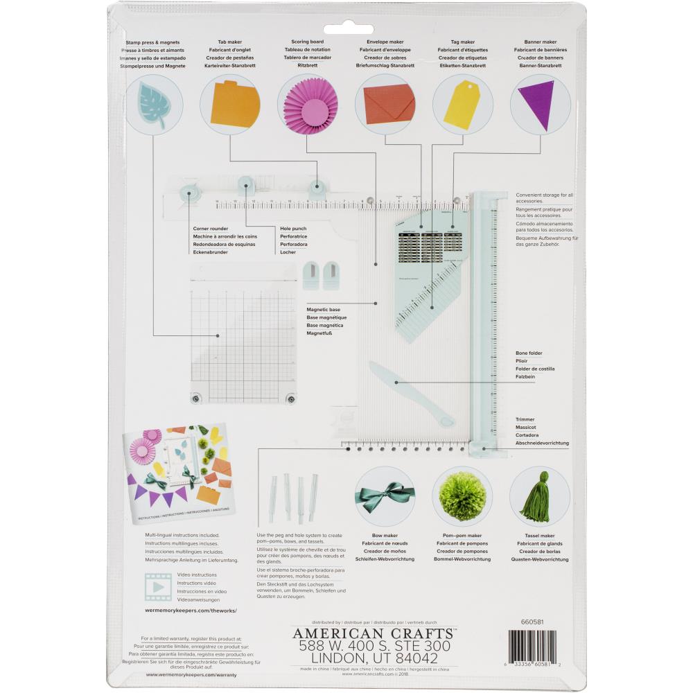 We R Makers The Works All-In-One Tool 660581 product backer