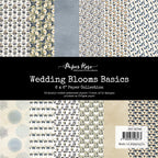 Paper Rose Wedding Blooms Basics 6x6 Paper 31746