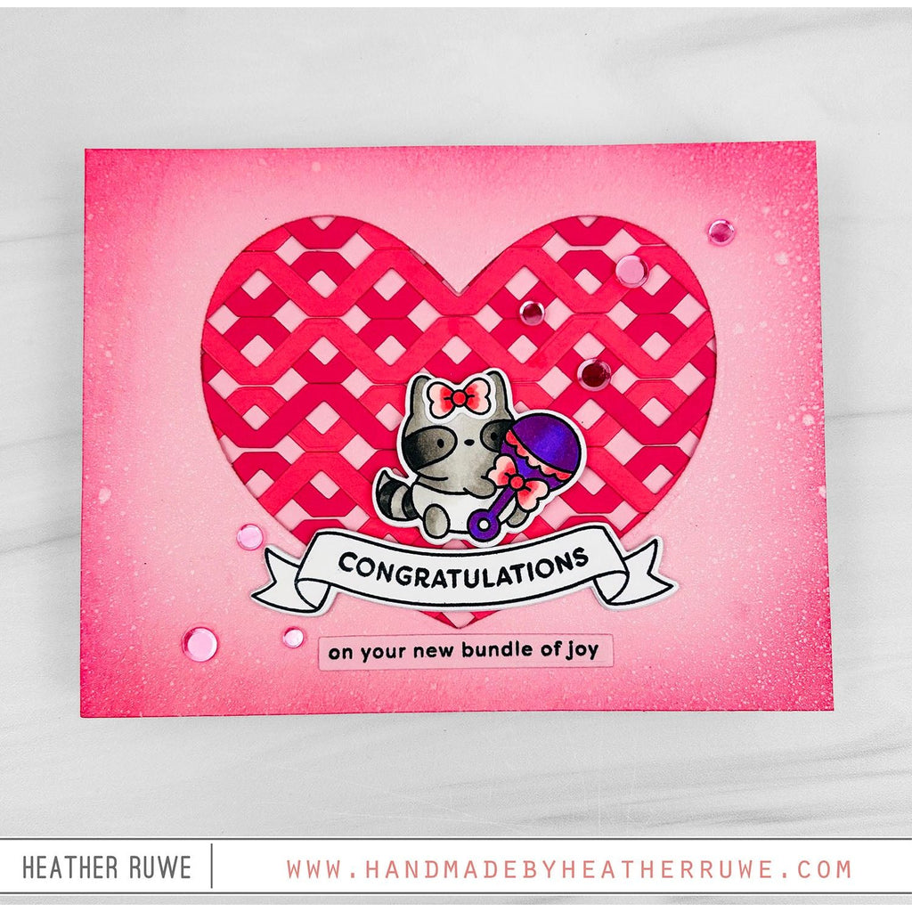 Simon Says Stamp Welcome Little One Wafer Dies 1296sdc Moments In Time Baby Card | color-code:ALTS 5