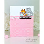Simon Says Clear Stamps Welcome Little One 3202ssc Moments In Time Baby Card | color-code:ALT01
