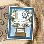 Ranger Inkssentials EMBOSS IT CLEAR INK PAD Embossing CEP07036 Father's Day Card | color-code:ALT01