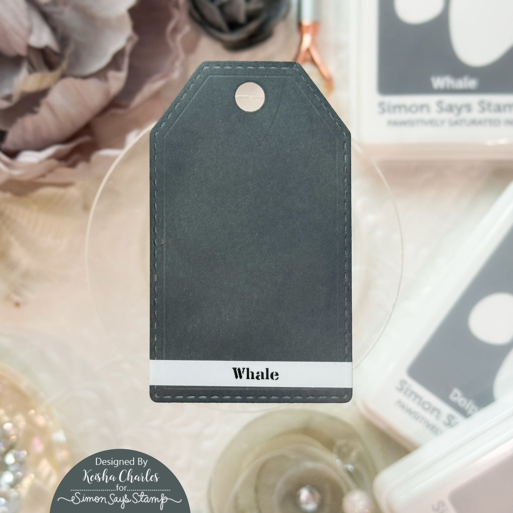 Simon Says Stamp Pawsitively Saturated Ink Pad Whale ssk096 Sugar and Spice