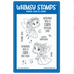 Whimsy Stamp Fairy Special Clear Stamp and Die Set image 1