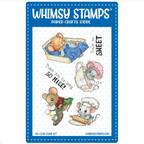 Whimsy Stamps A Very Mice Day Clear Stamps c1295a