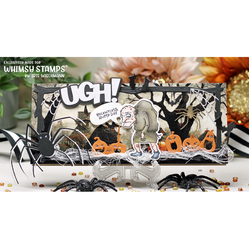 Whimsy Stamps Abby Normal Clear Stamps wsd334a2