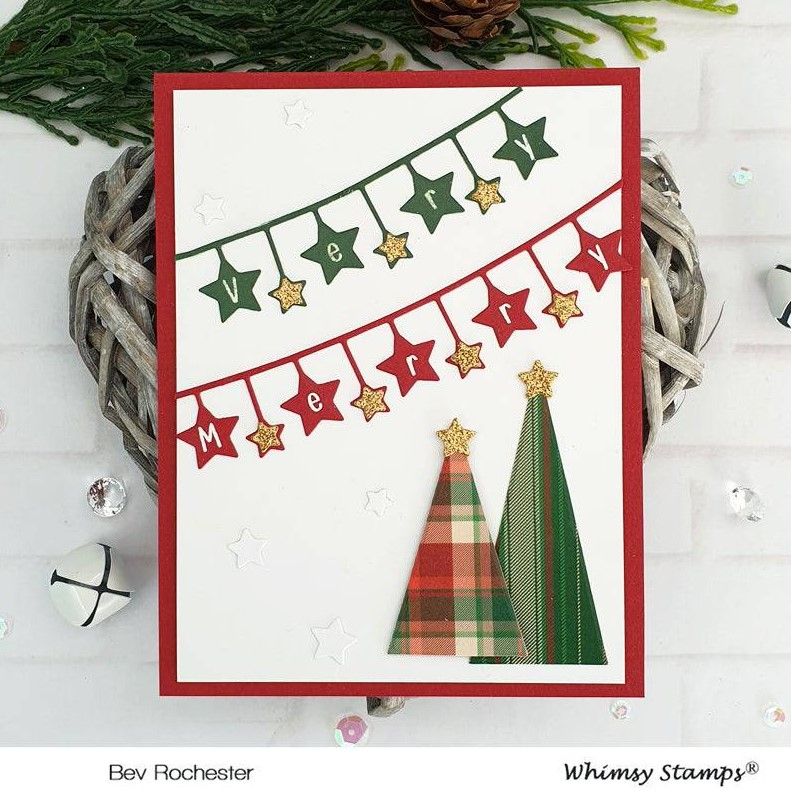 Whimsy Stamps Alphabet Mini Clear Stamps cwsd350 stars