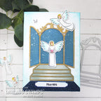 Whimsy Stamps Angelic Outline Dies wsd474a angels