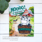 Whimsy Stamps Barnyard Elements Clear Stamps dp1029a barn