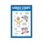 Whimsy Stamps Barnyard Friends Clear Stamp and Die Set product image 1