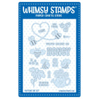 Whimsy Stamps BeeYOUtiful Outline Dies wsd007