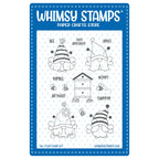 Whimsy Stamps Bee Gnomies Clear Stamps cwsd415a