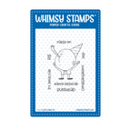 Whimsy Stamps Birthday Butthead Clear Stamps cwsd288a