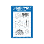 Whimsy Stamps Birthday Sketch Clear Stamp and Die Set product image 1