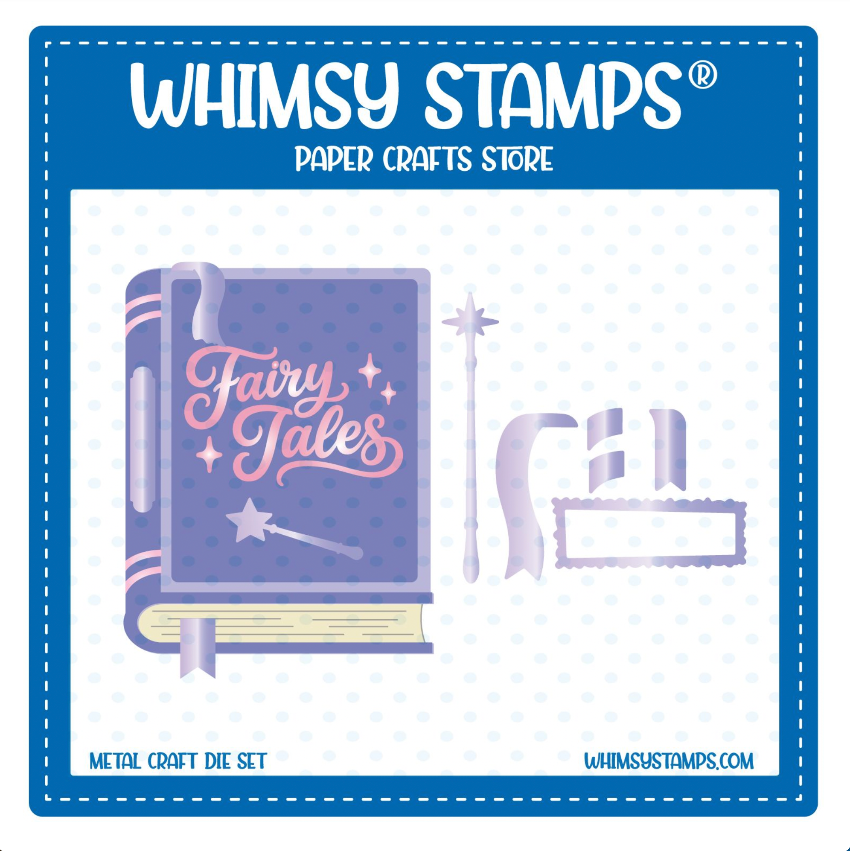 Whimsy Stamps Book Dies wsd067