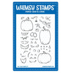 Whimsy Stamps Build a Jack-o-Lantern Clear Stamps cwsd462a