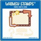 Whimsy Stamps Build a Marquee Dies wsd065