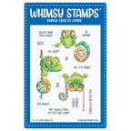 Whimsy Stamps Cloaked Blokes Clear Stamps dp1002a*
