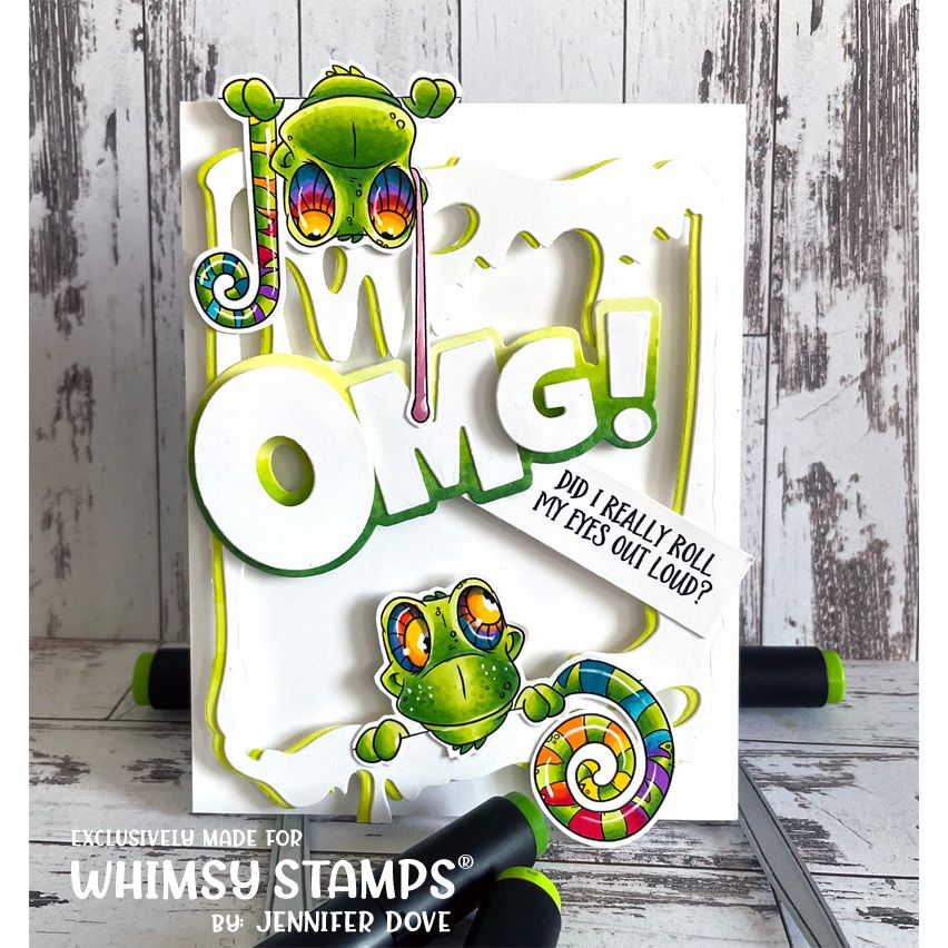 Whimsy Stamps Cloaked Blokes Clear Stamps dp1002a*