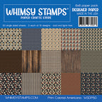 Whimsy Stamps Colonial Americana 6x6 inch Paper Pack wspd50