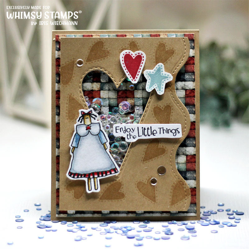 Whimsy Stamps Colonial Americana 6x6 inch Paper Pack wspd50 shaker card