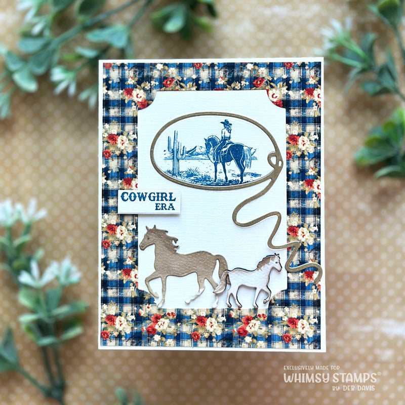 Whimsy Stamps Cottagecore 6x6 inch Paper Pack  wsdp55 red flowers