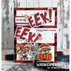 Whimsy Stamps Doggies Halloween Clear Stamps c1262a