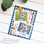 Whimsy Stamps Doggone Birthdays Clear Stamps c1297a have a ball