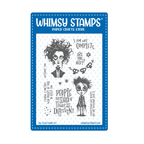 Whimsy Stamps Edward Clear Stamp and Die Set image 1