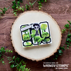 Whimsy Stamps Edward Clear Stamp and Die Set two