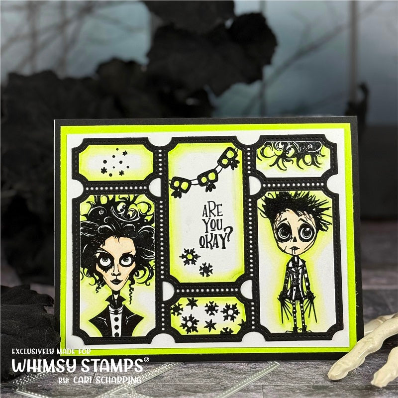Whimsy Stamps Edward Clear Stamps wsd336a three