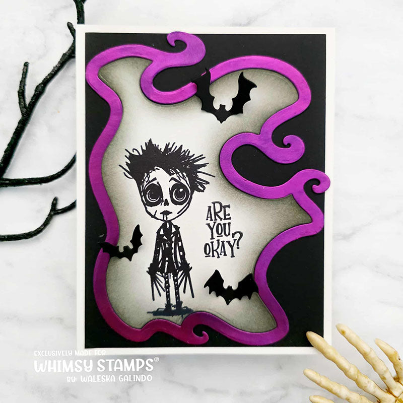 Whimsy Stamps Edward Clear Stamps wsd336a two
