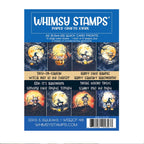 Whimsy Stamps Eeks and Squeaks 1 Quick Card Fronts wsqcf-48