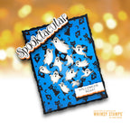 Whimsy Stamps Fangtastic Clear Stamps cwsd432a lots of ghosts card